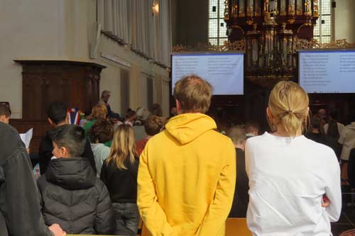 Samen met Wilhelmus zingen