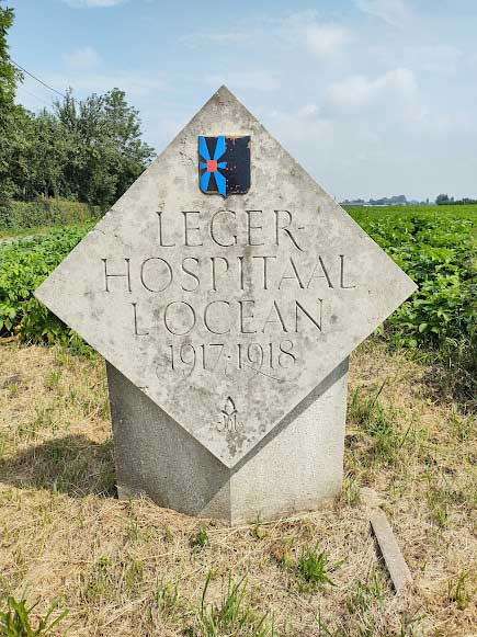 Odile Moereels werkte tijdens de Eerste Wereldoorlog in het legerhospitaal l’Ocean in het Belgische Vinkem, vlak bij de grens met Duinkerken. Ze maakte hier de meest verschrikkelijke dingen mee. Foto: www.westhoek.be. Odile Moereels